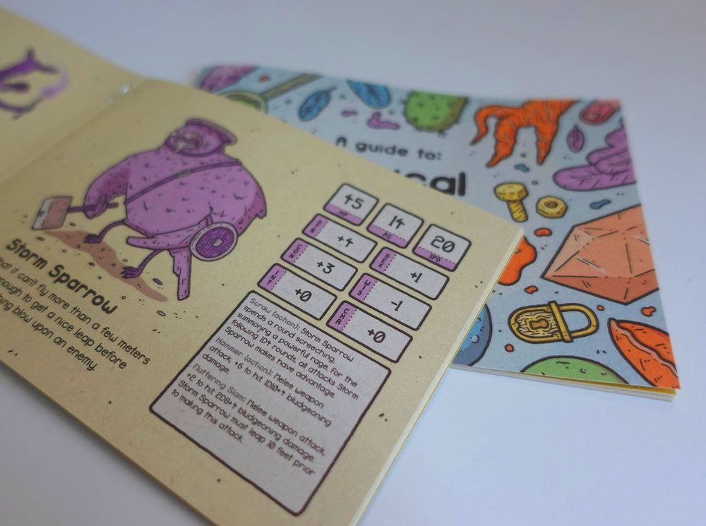 Slowquest - Magical Monsters (weird and fun creatures for 5e)