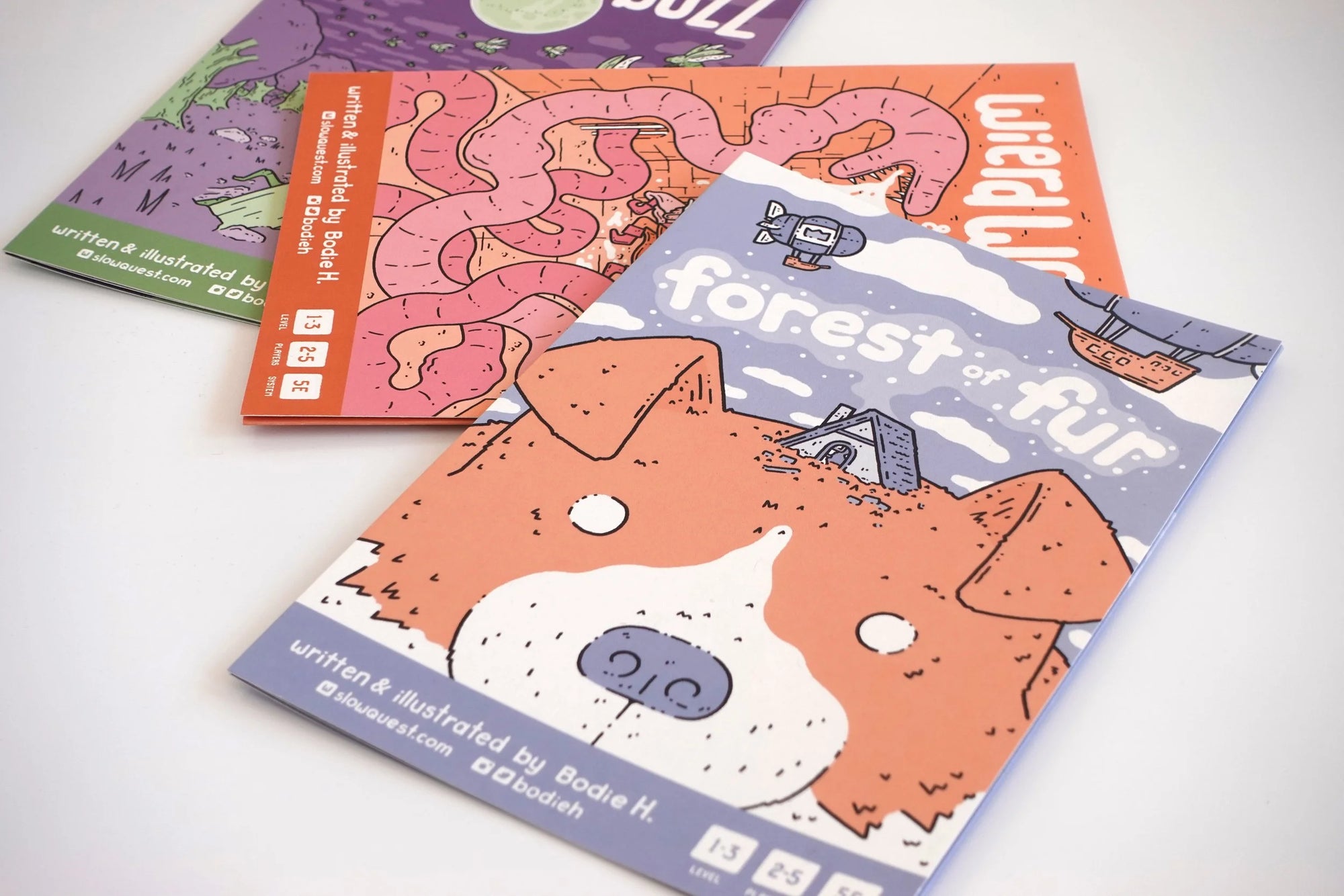 Slowquest - Adventure Booklet Pack #4