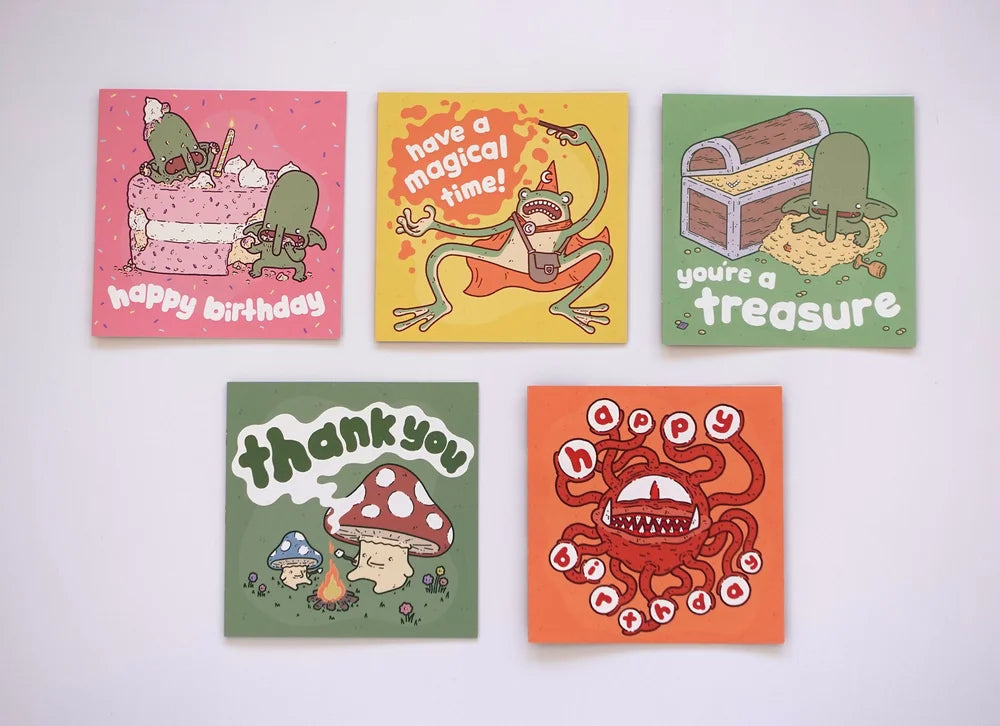 Slowquest - Greeting Card Set