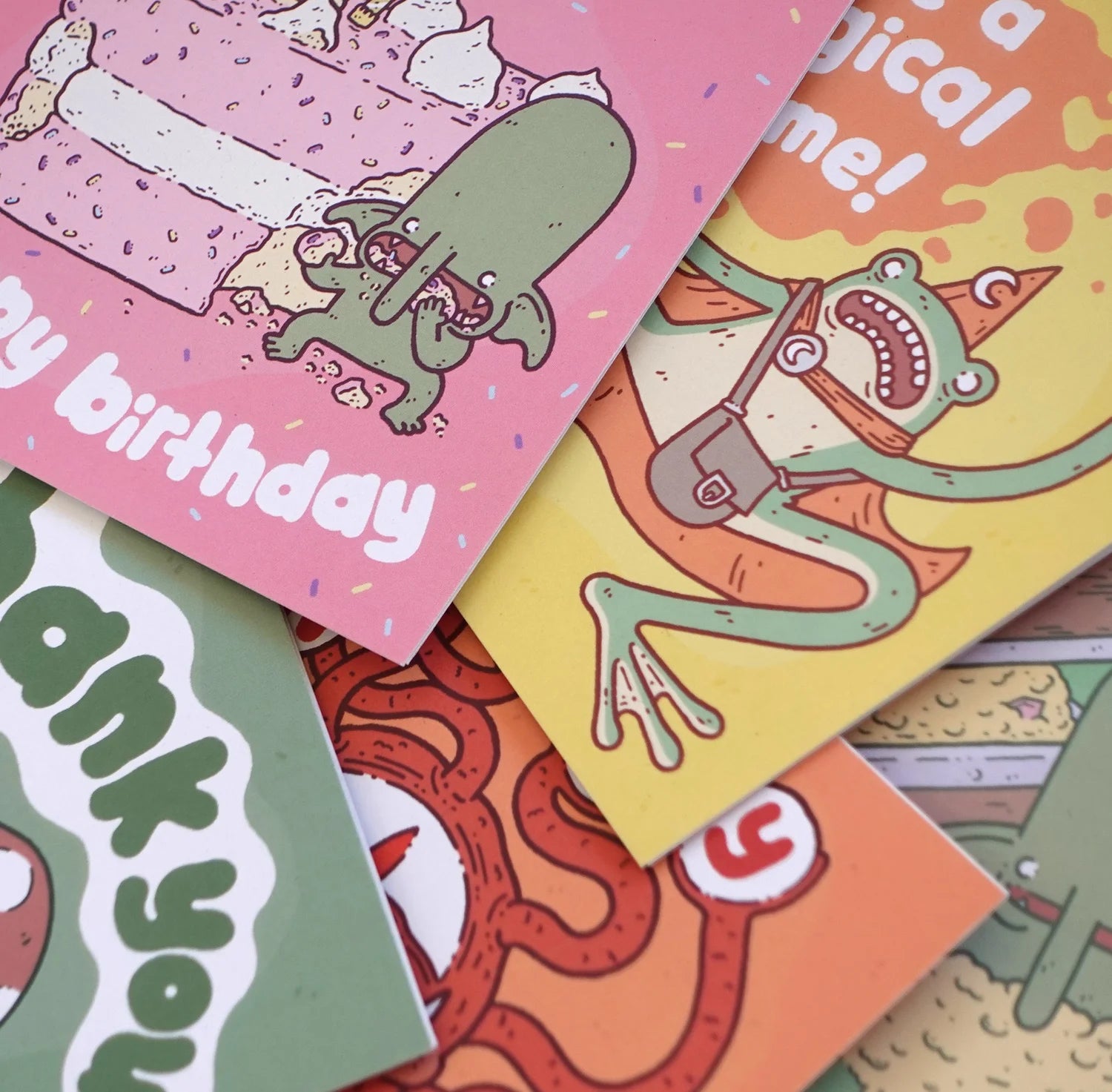 Slowquest - Greeting Card Set