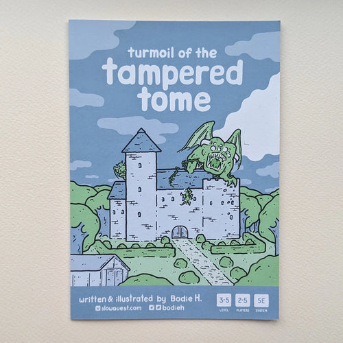 Slowquest - Adventure Booklet Pack #1