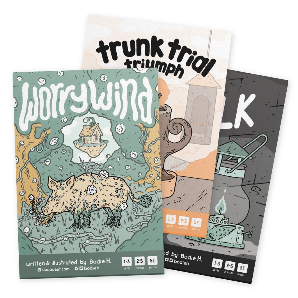 Slowquest - Adventure Booklet Pack #2