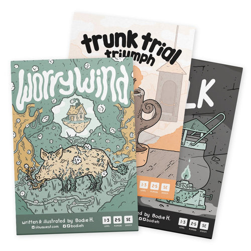 Slowquest - Adventure Booklet Pack #2