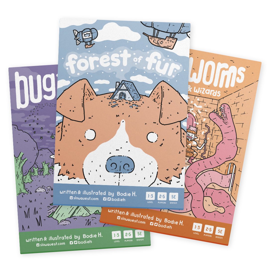 Slowquest - Adventure Booklet Pack #4