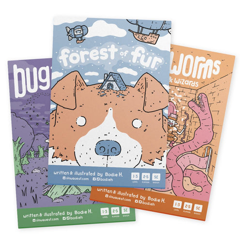 Slowquest - Adventure Booklet Pack #4